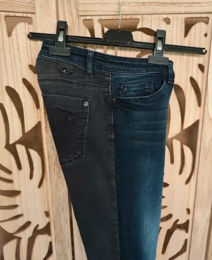Jean skinny bicolore T 36 Ikks - photo numéro 6