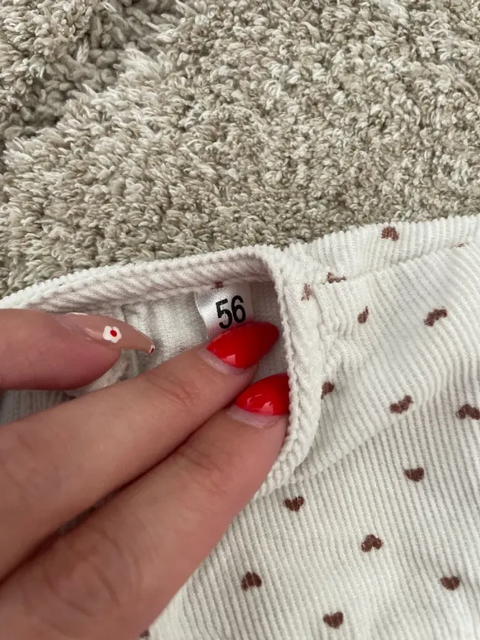 Robe cœur velours 3 mois - photo numéro 3
