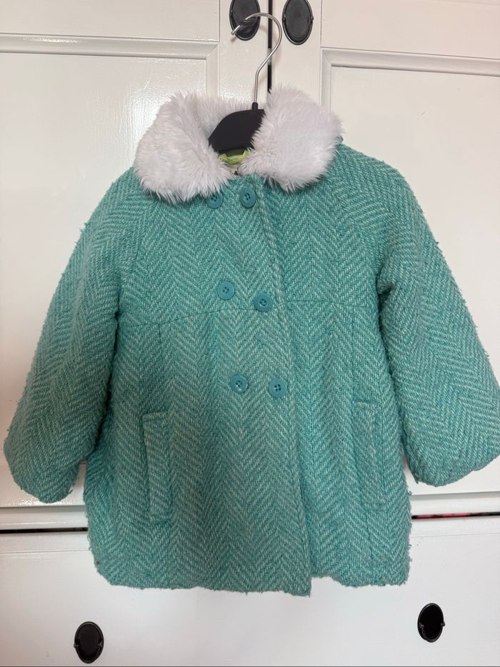 Manteau chaud fille 24 mois