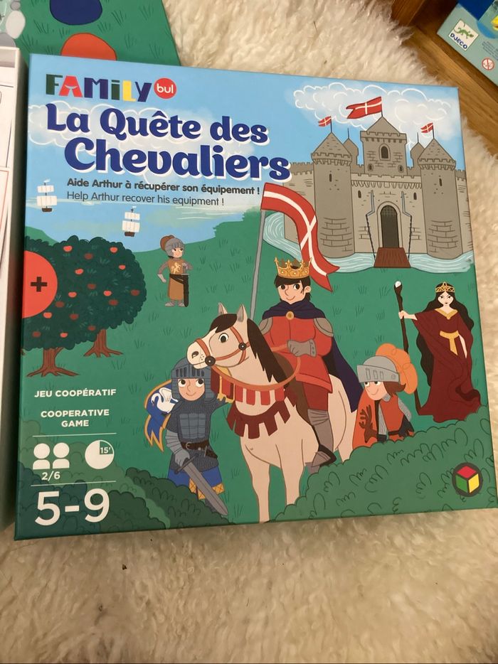 Jeu Oxybul, la quête des chevaliers