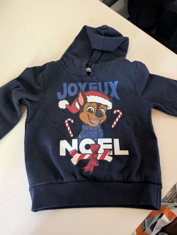 Pull de Noël pat patrouille