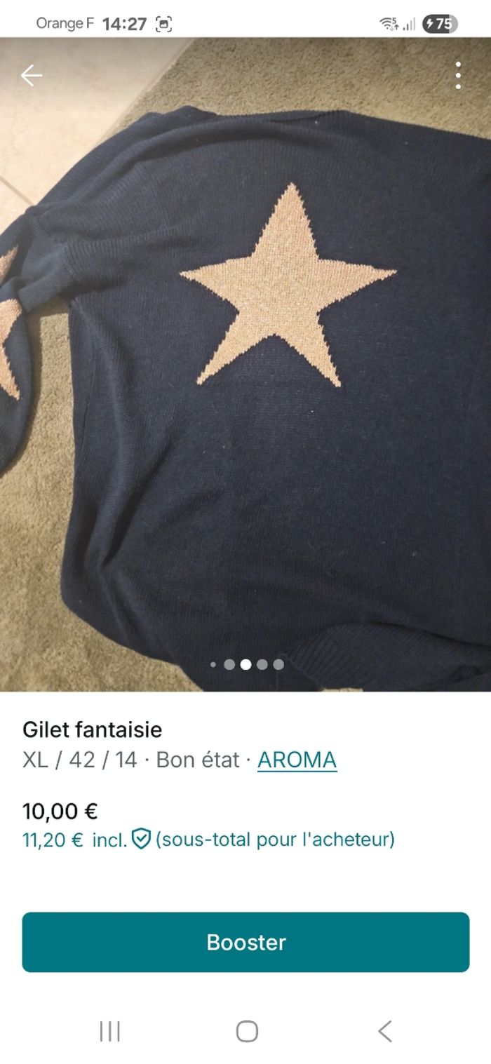 Gilet fantaisie - photo numéro 3