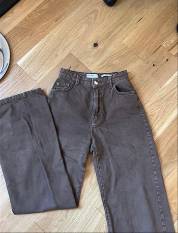 Jean marron Bershka ample