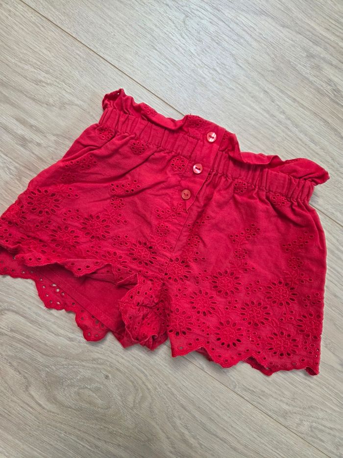 Short fille 12 mois