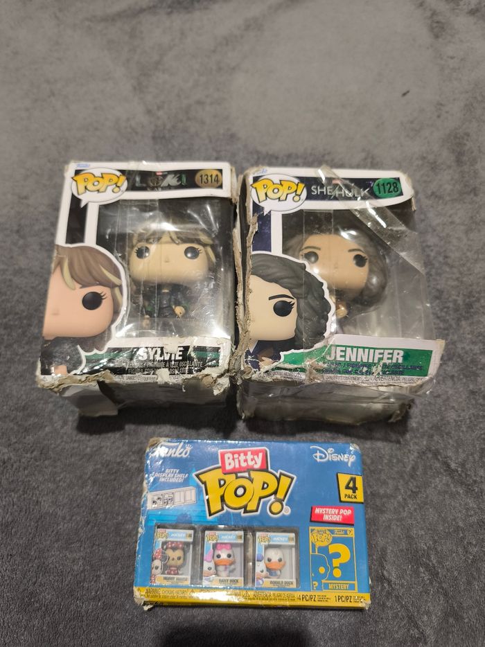 Lot figurine pop