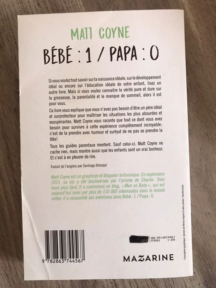 Livre Bébé : 1 / Papa : 0 - photo numéro 4