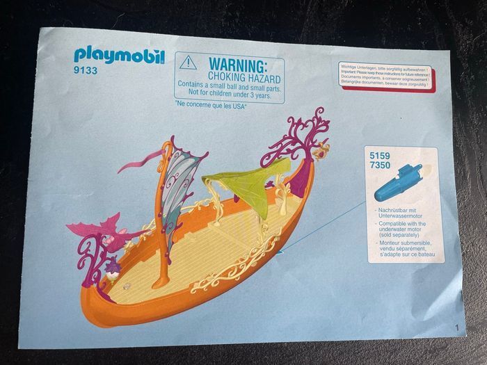 Playmobil le Bateau des fées enchantées 9133 complet - photo numéro 4