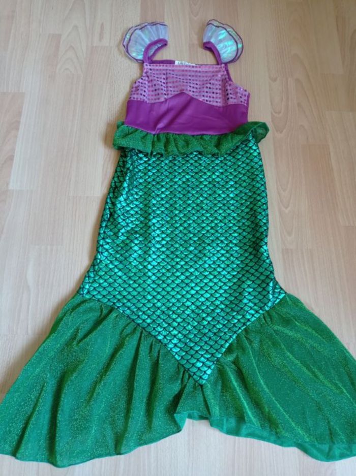 Costume sirène verte 6ans - photo numéro 4