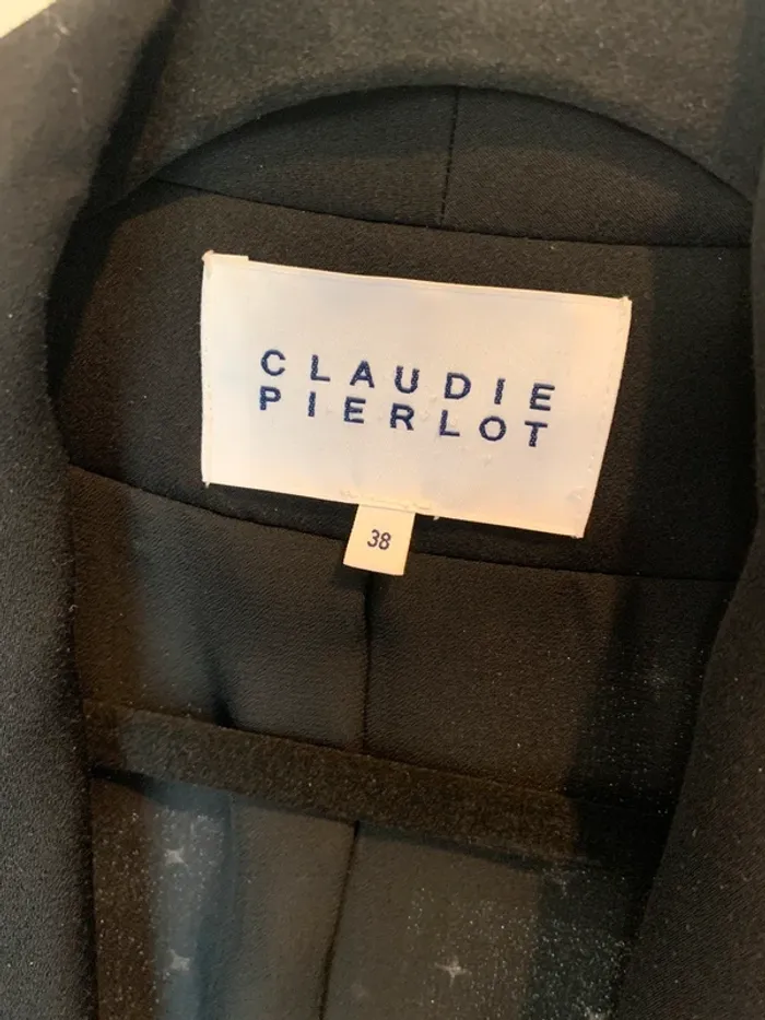 Veste blazer léger et fin Claudie Pierlot taille 38 - photo numéro 3