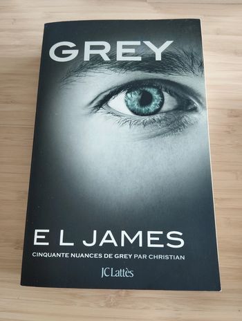 Livre - grey - cinquante nuances de grey vue par Christian