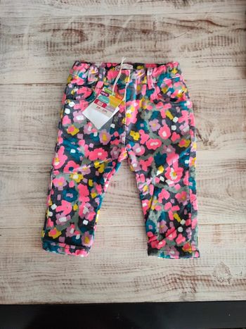 Jean velours coloré