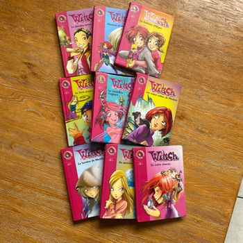 Lot de 9 livres Bibliothèque Rose Witch à partir de 8 ans