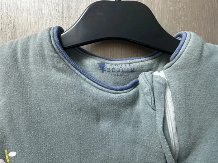 Gigoteuse d'hiver petit beguin gris 6-24 mois - photo numéro 3