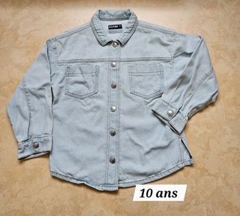 Veste jean fille Kiabi 10 ans