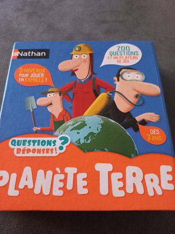 Jeu questions réponses nathan planète terre