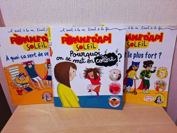 Lot 3 magazines Pomme d'Api Soleil