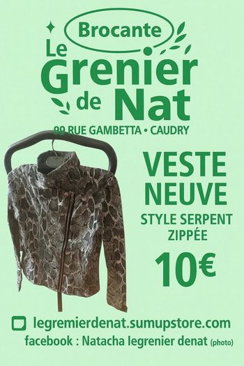 Veste polyester taille L