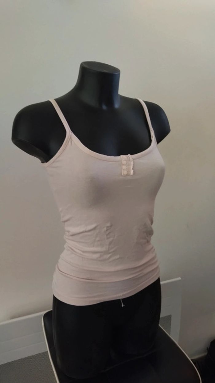 Débardeur femme rose pâle