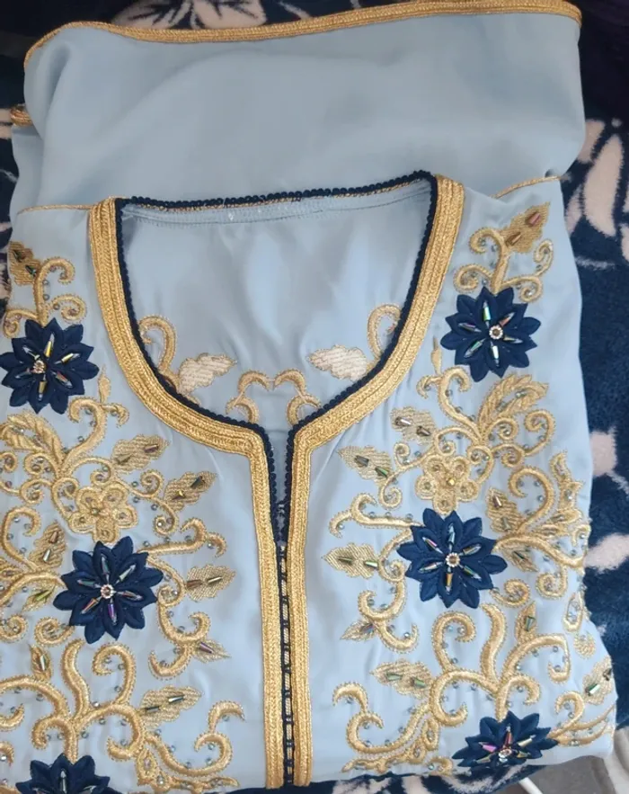 Caftan Bleu Ciel - photo numéro 7