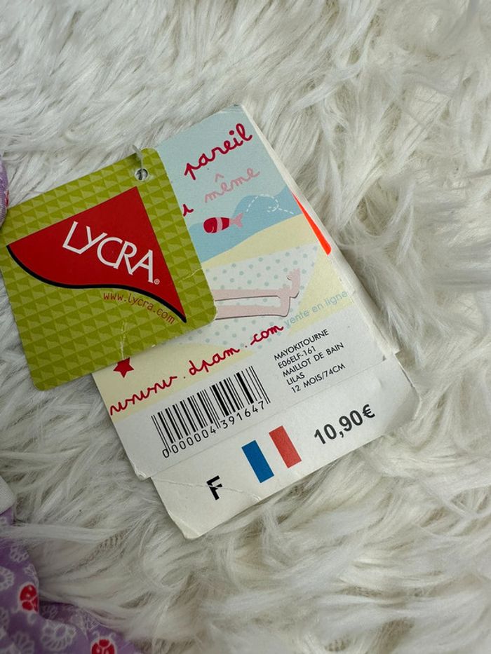 🩱 Maillot de bain fille Du Pareil Au Même – Taille 12 mois - photo numéro 3