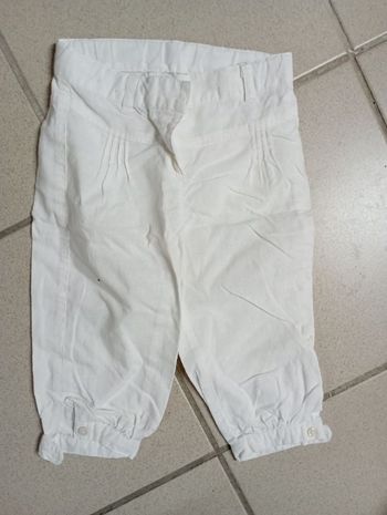 Pantallon blanc
