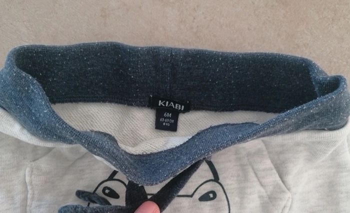 Lot de 2 pantalons bébé 6 mois - photo numéro 2