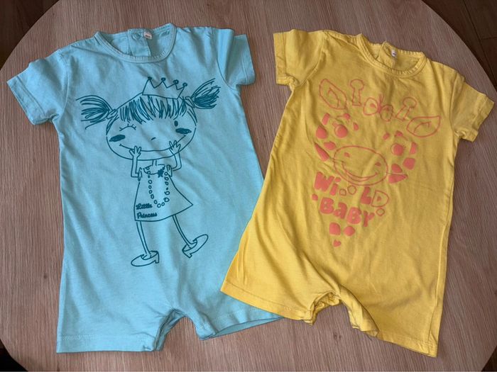 Lot combishort 98 cm