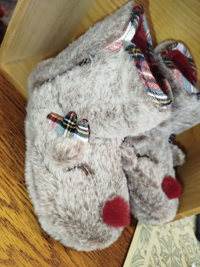 Chaussons fille petit renne P.33