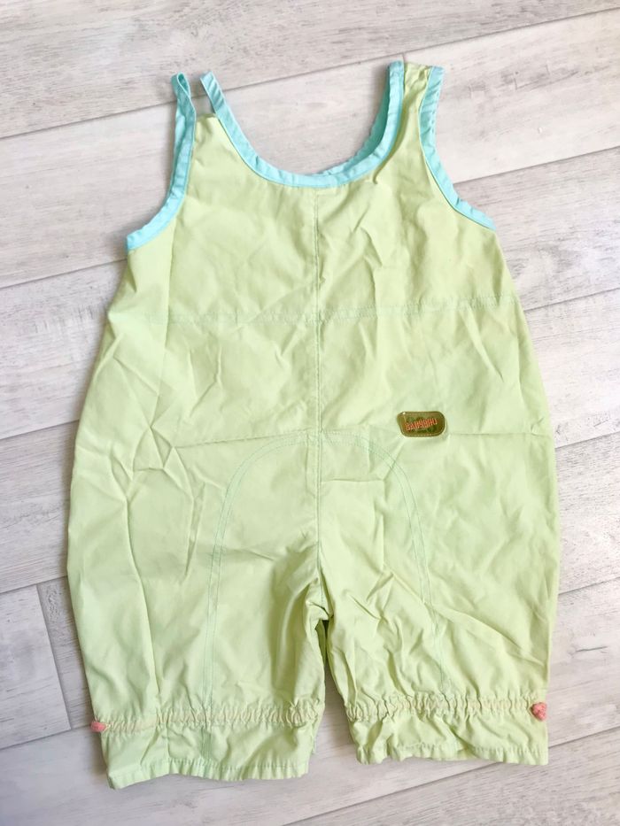 Combishort vert anis 12 mois (Babygro) - photo numéro 2