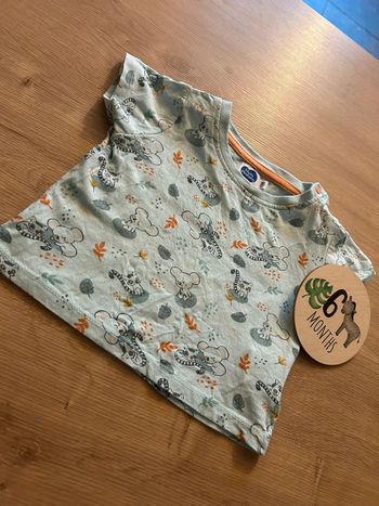 T Shirt turquoise Lémurien et Koala