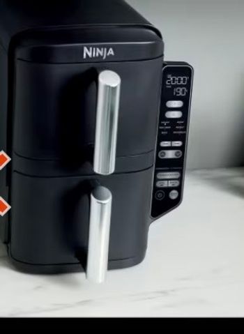 Air fry Ninja double stack