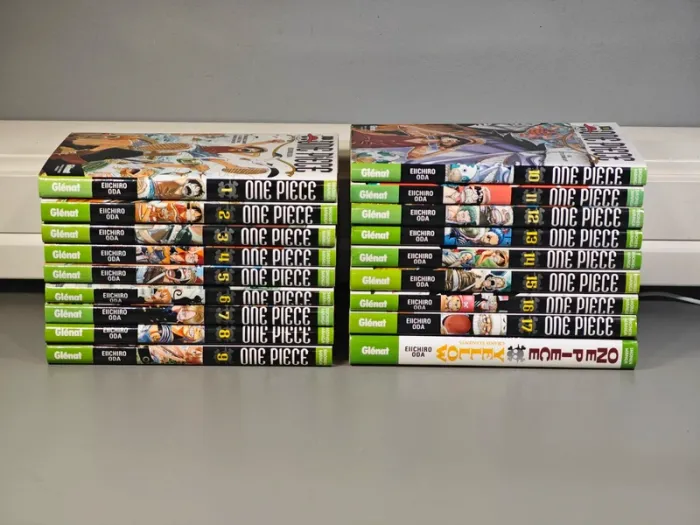 Lot Manga One Piece 1 à 17 + Data Book Yellow VF - photo numéro 2