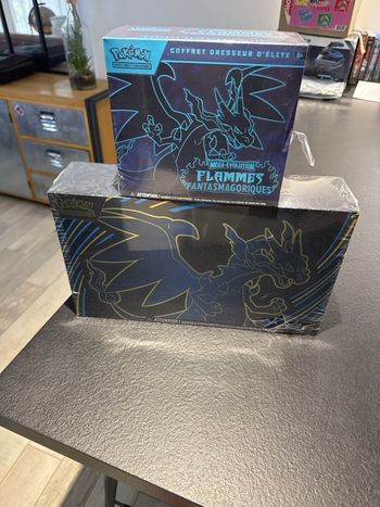 [NEUF] Lot UPC et ETB Pokémon ME02 Flammes fantasmagoriques