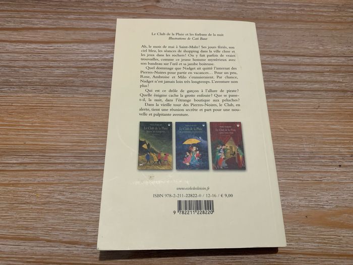 Livre « club de la pluie et les forbans de la nuit » - photo numéro 2