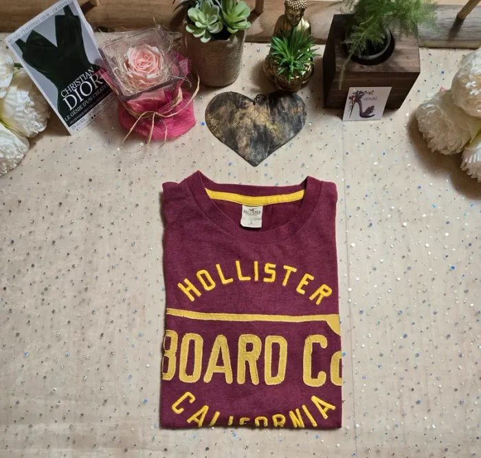Tshirt Hollister taille L - photo numéro 4