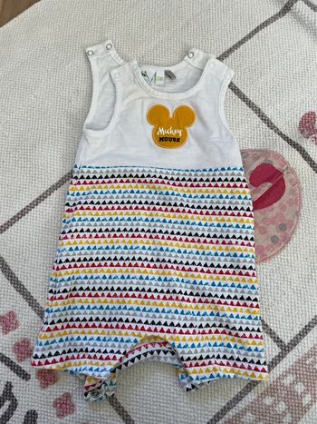 Grenouillère été mickey 3 mois