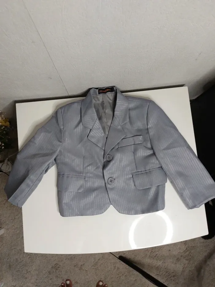 Costume complet gris" les voiliers" - photo numéro 3