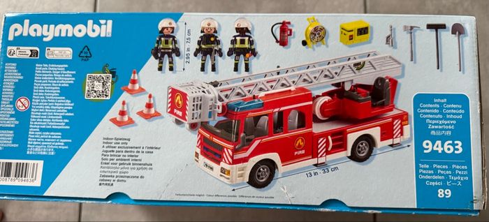 Camion de pompiers Playmobil - photo numéro 4