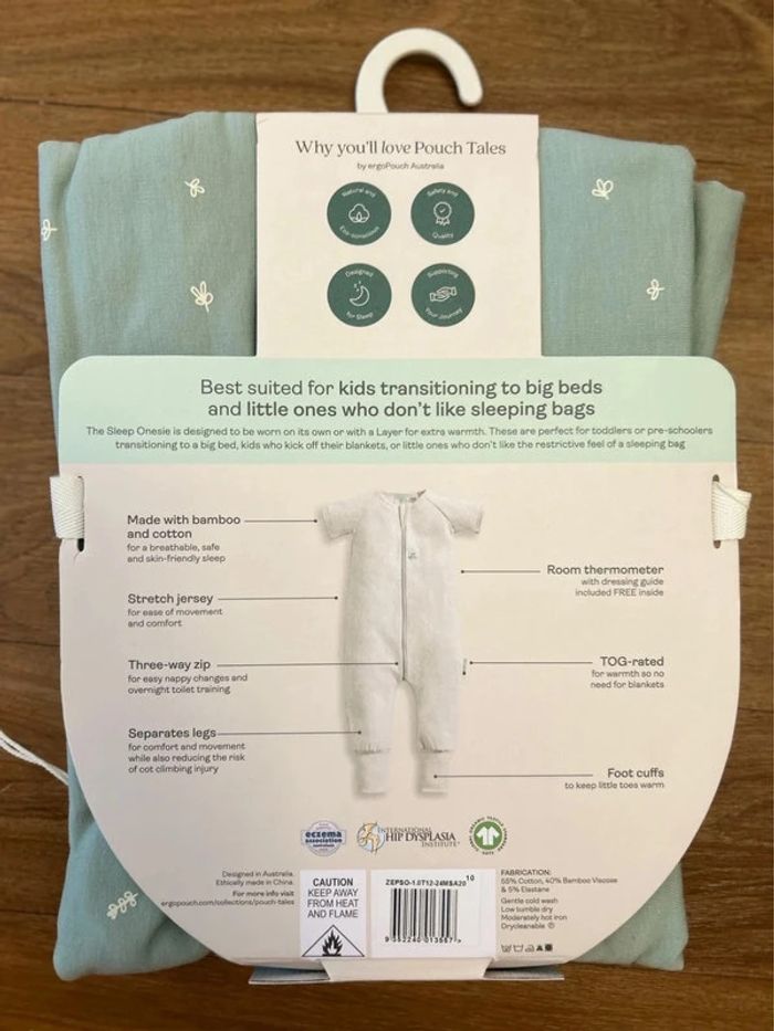 (New) onesie sleep bag 1-2Y 1.0 tog - photo numéro 5