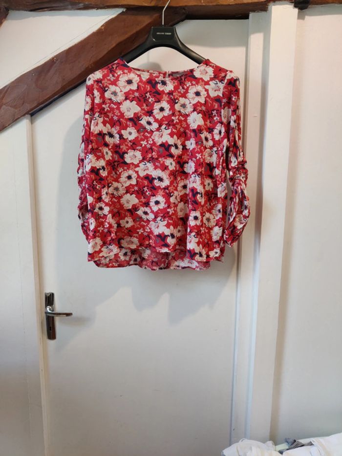 Blouse fleurie