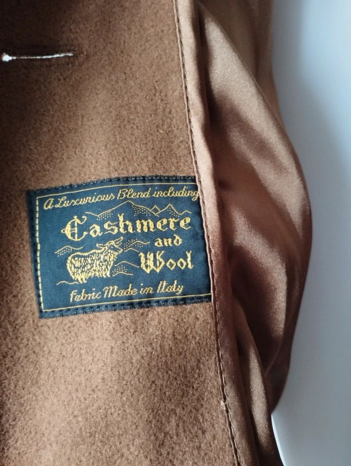 Manteau laine et cachemire La Maison du Jersey taille 46 - photo numéro 3