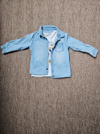 Chemise et tee shirt ML 24M