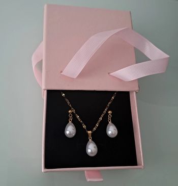 Parure perle cadeau