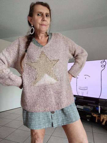 Pull laine ( grande taille) MARGUERITTA