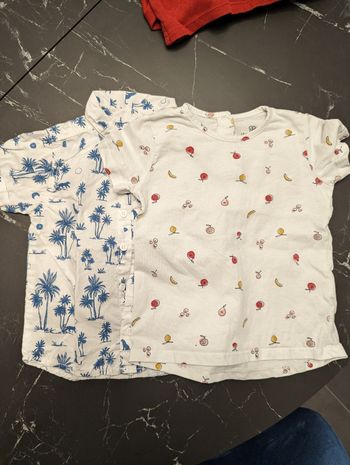 Chemise + tee shirt garçon ☺️