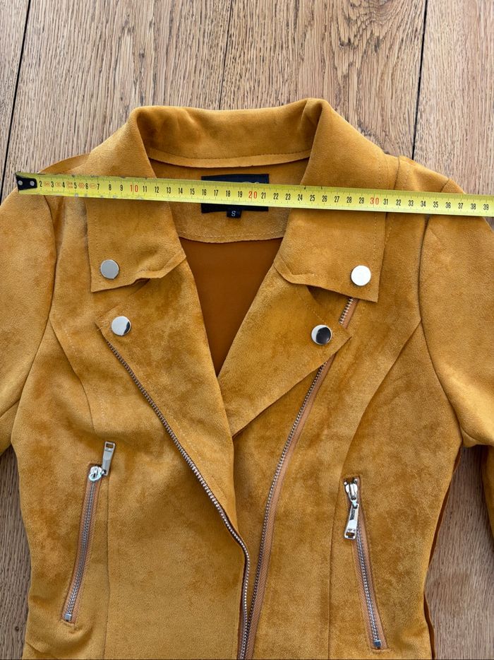 Veste Perfecto moutarde - photo numéro 6