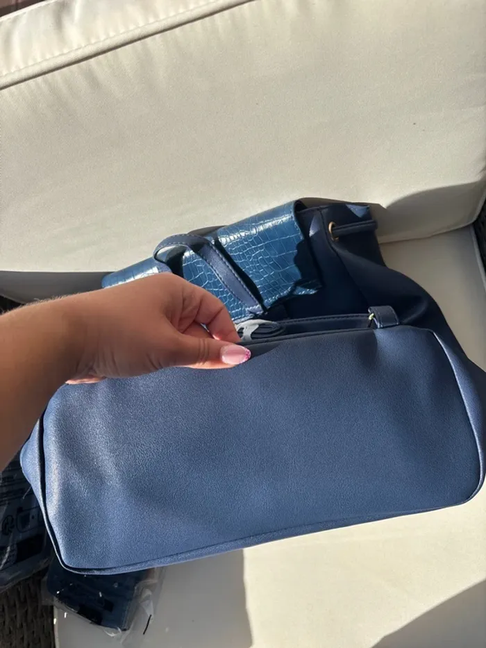 Sac à dos bleu - photo numéro 6