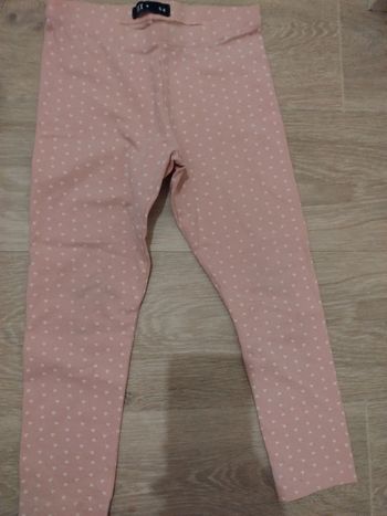 Leggings rose petit coeur Tex
