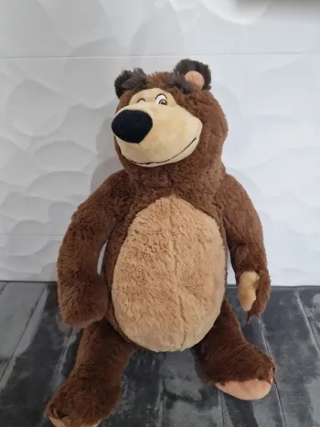 peluche michka 50 cm Masha et michka