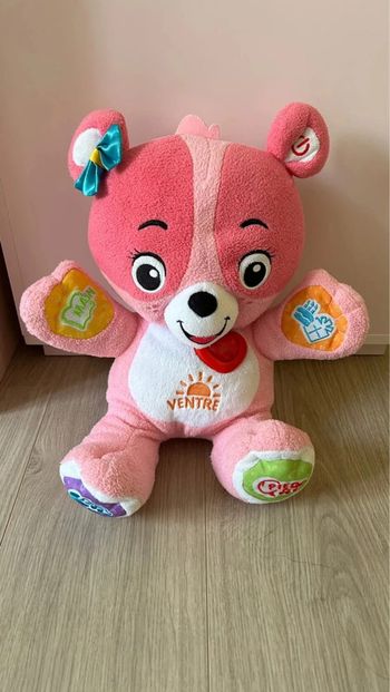 Peluche interactive ourson Nina